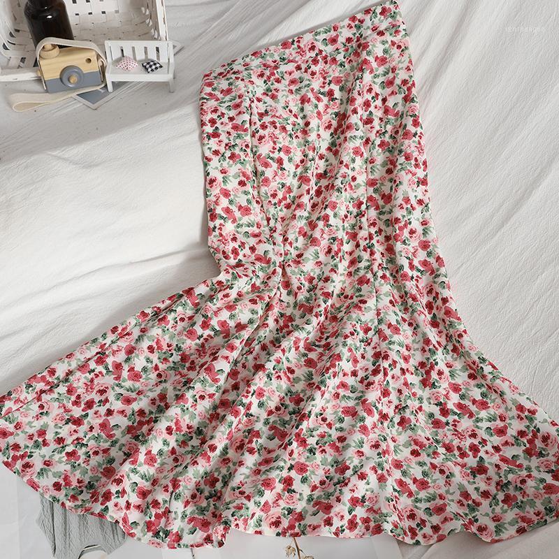 Skirts Temperament Fishtail PRINT Pleated Midi Skirt Elastic High Waist Sweet 2022 Summer Slim Long Preppy Maxi Black Jupe, No.8 pink
Skirts Temperament Fishtail PRINT Pleated Midi Skirt Elastic High Waist Sweet 2022 Summer Slim Long Preppy Maxi Black Jupe, No.8 pink
