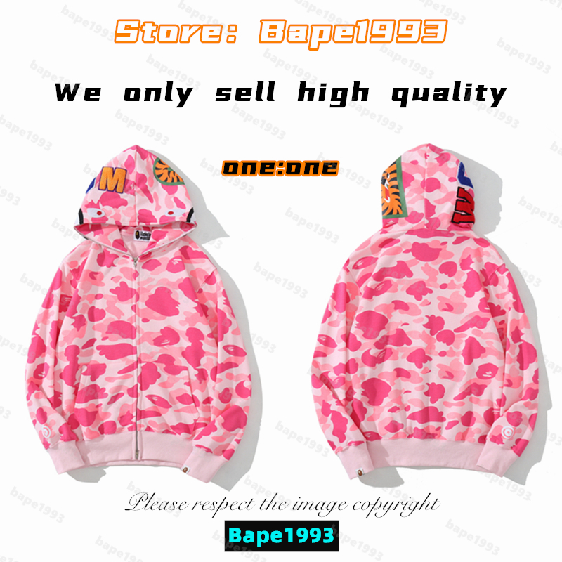 High quality Apes Mens Hoodies & Sweatshirt Japan shark B ape head Galaxy spots luminous camo Male and female couples with the same model 100% cotton New hoodie 1993 KS1-13, 1 button
High quality Apes Mens Hoodies & Sweatshirt Japan shark B ape head Galaxy spots luminous camo Male and female couples with the same model 100% cotton New hoodie 1993 KS1-13, 1 button