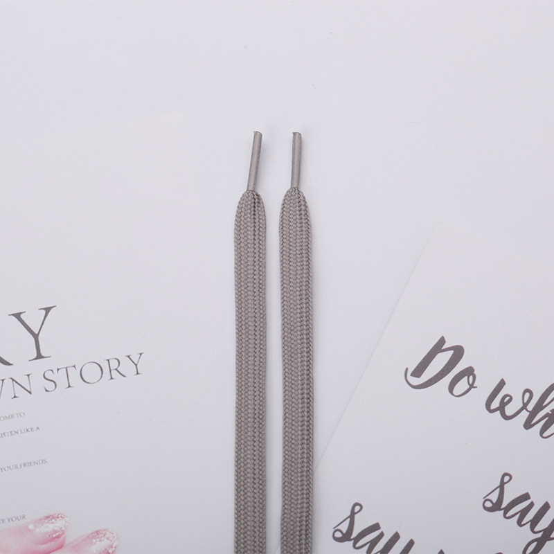 Shoelaces Wholesale Double Layers Flat Webbing Shoelaces Polyester Hollow for White Shoes Black Colorful Shoelace different sizes