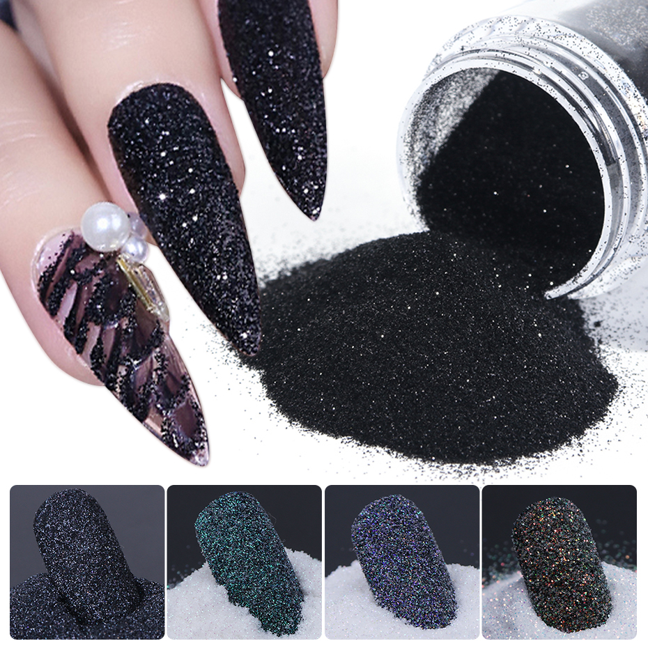 Nail Art Sugar Powder Black White Dust DIY Art Pigment Glitter Laser Sequin Decoration Manicure
Nail Art Sugar Powder Black White Dust DIY Art Pigment Glitter Laser Sequin Decoration Manicure