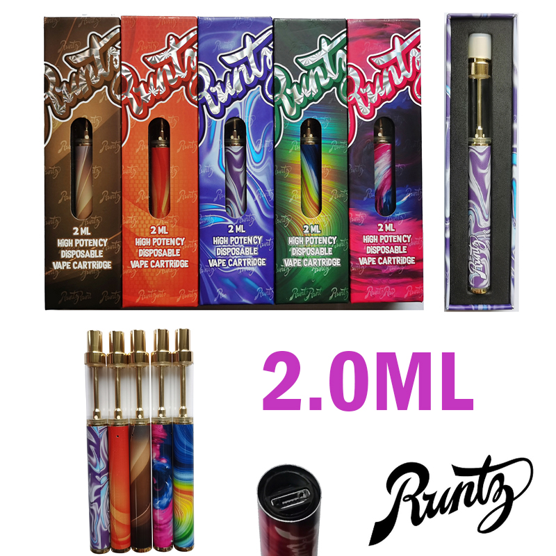 Rechargeable Runtz Disposable Vape Pen E Cigarettes 2.0ml Thick Oil Cartridge Empty Vaporizer Pens Ceramic Coil Pod Atomizers 400mAh Vapes with Bottom Charging Port
Rechargeable Runtz Disposable Vape Pen E Cigarettes 2.0ml Thick Oil Cartridge Empty Vaporizer Pens Ceramic Coil Pod Atomizers 400mAh Vapes with Bottom Charging Port
