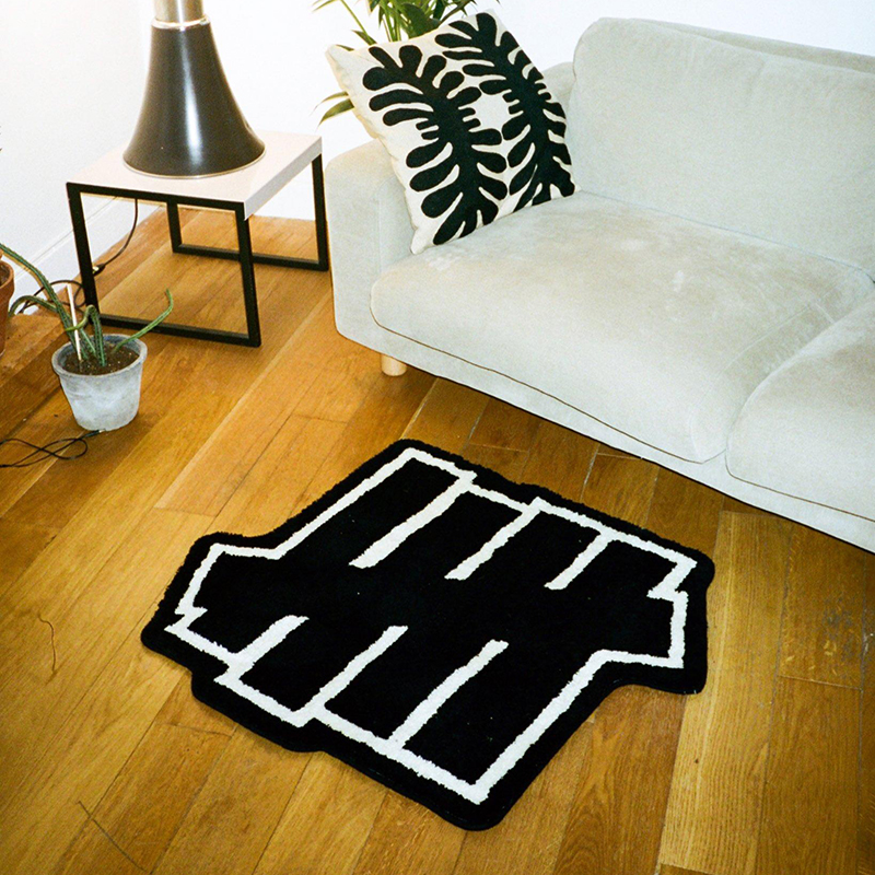 Home Furnishings Artistic Carpet Undftd Five Strike Classic Logo Shape Rug Hypebeast Collection Parlor Bedroom Playroom Handtufted Trending Floor Mat 
