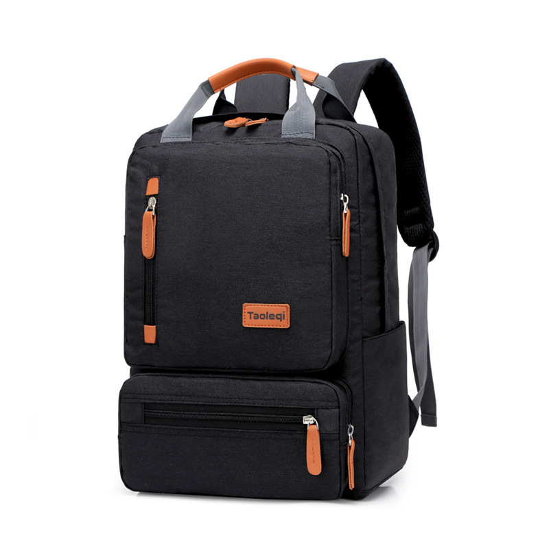 Fashion Men's backpack student schoolbag travel bag multifunctional leisure laptop bag, Black
Fashion Men's backpack student schoolbag travel bag multifunctional leisure laptop bag, Black