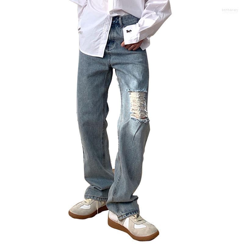 Men' Jeans Men Korean Streetwear Fashion Loose Vintage Straight Holes Beggar Denim Pants Baggy Male Hip Hop TrousersMen' Bert22, 115
Men' Jeans Men Korean Streetwear Fashion Loose Vintage Straight Holes Beggar Denim Pants Baggy Male Hip Hop TrousersMen' Bert22, 115