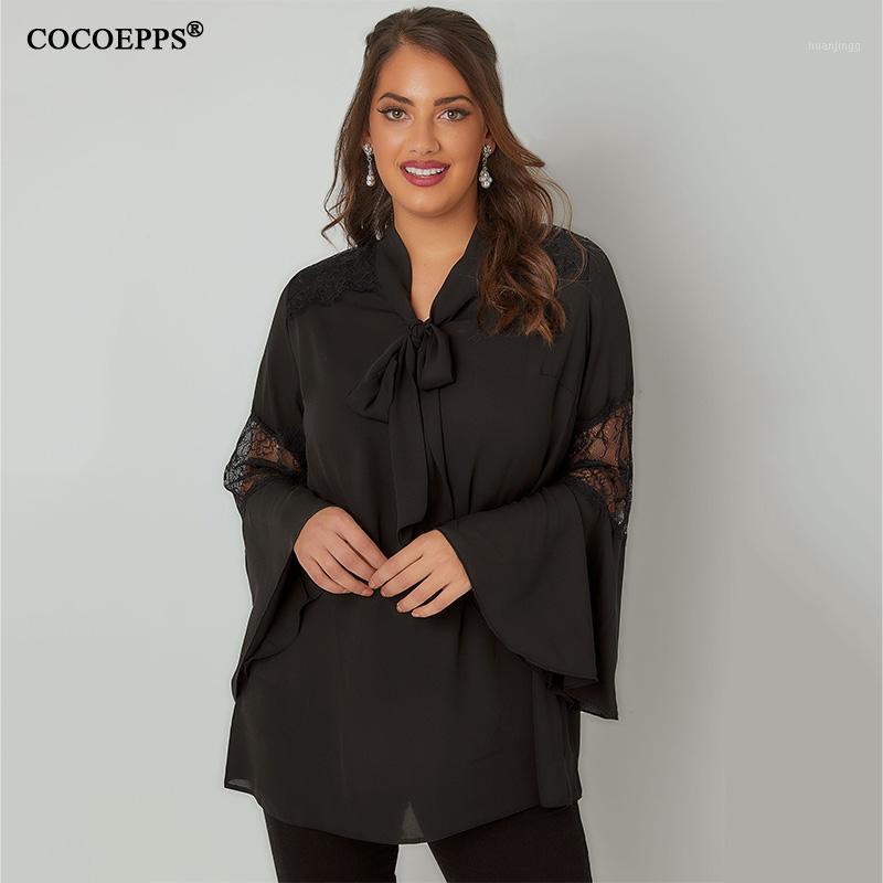 Women's Blouses & Shirts 2022 Spring Plus Size Lace Blouse Women Tops 4XL 5XL Big Ladies Office Shirt Casual Flare Sleeve Femme Black, 3 pieces
Women's Blouses & Shirts 2022 Spring Plus Size Lace Blouse Women Tops 4XL 5XL Big Ladies Office Shirt Casual Flare Sleeve Femme Black, 3 pieces