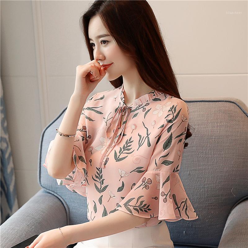 Women' Blouses & Shirts 3XL Plus Size Loose Blouse Women Summer Floral Print Chiffon Flare Sleeve Blusas Womens Tops And Lavender Yellow, Sky blue
Women' Blouses & Shirts 3XL Plus Size Loose Blouse Women Summer Floral Print Chiffon Flare Sleeve Blusas Womens Tops And Lavender Yellow, Sky blue