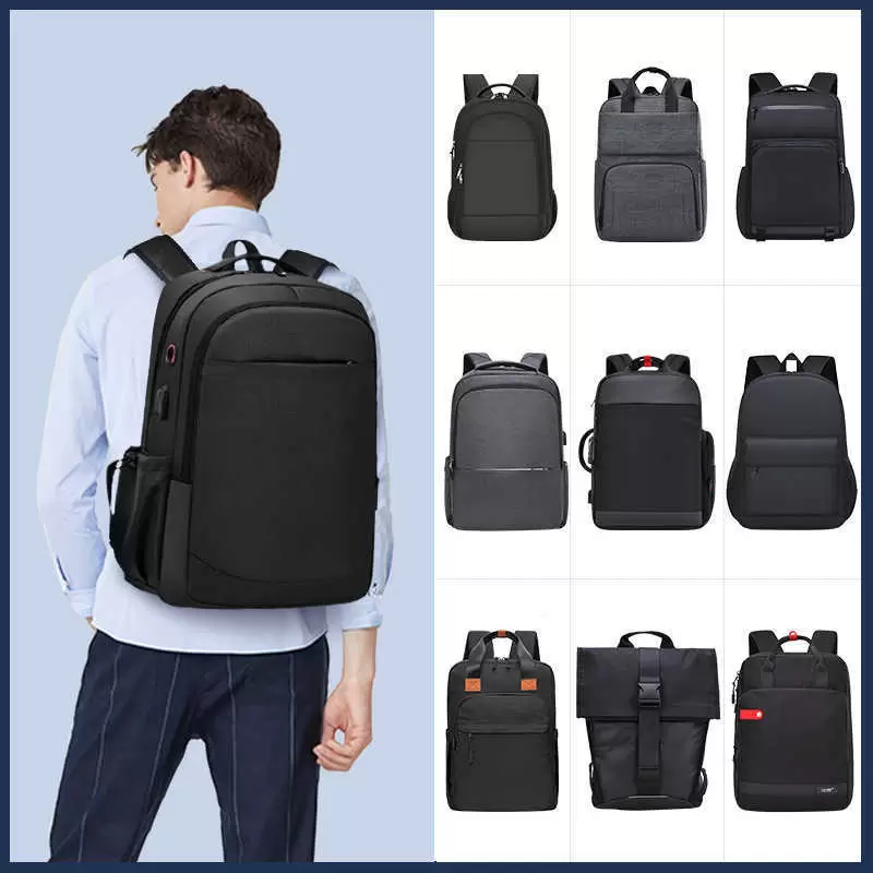 Backpack Large Capacity Busins Computer Men's Backpack Printable