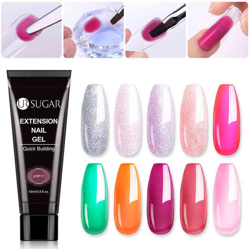 NXY Nail Gel Acrylic for s Extension Finger Art Varnish Hybrid 15ml Extend Uv Polish 0328