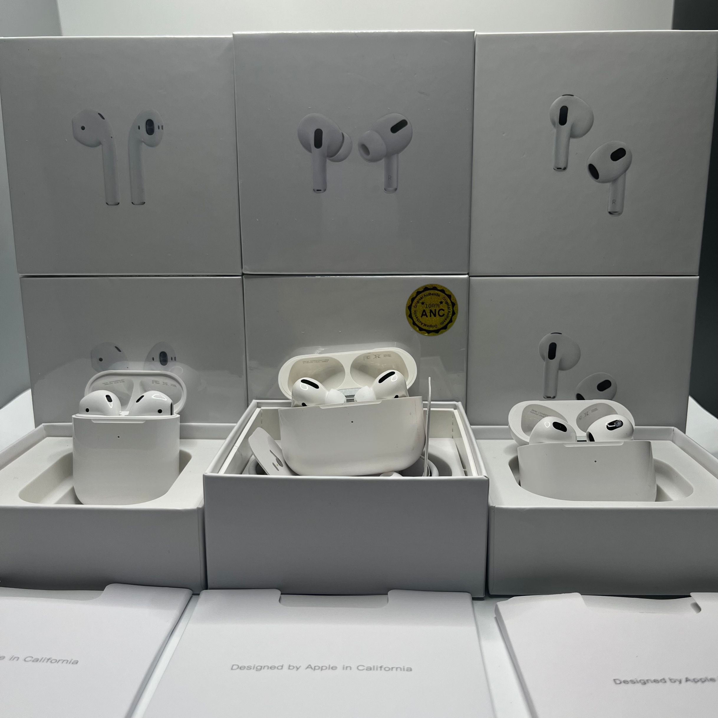 Top quality Apple AirPods ANC Noise cancellation AP3 AP2 Airpods pro Earphones Air pros H1 Chip Rename GPS Wireless Charging Bluetooth Headphones 3rd generation, Valid serial number
Top quality Apple AirPods ANC Noise cancellation AP3 AP2 Airpods pro Earphones Air pros H1 Chip Rename GPS Wireless Charging Bluetooth Headphones 3rd generation, Valid serial number