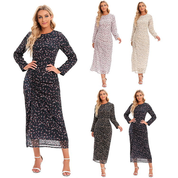 Muslim Fashion Hijab Dress Floral Printed Eid Abayas for Women Arabic Long Turkish Dresses Islam Pakistani Modest Robe Musulmans
Muslim Fashion Hijab Dress Floral Printed Eid Abayas for Women Arabic Long Turkish Dresses Islam Pakistani Modest Robe Musulmans