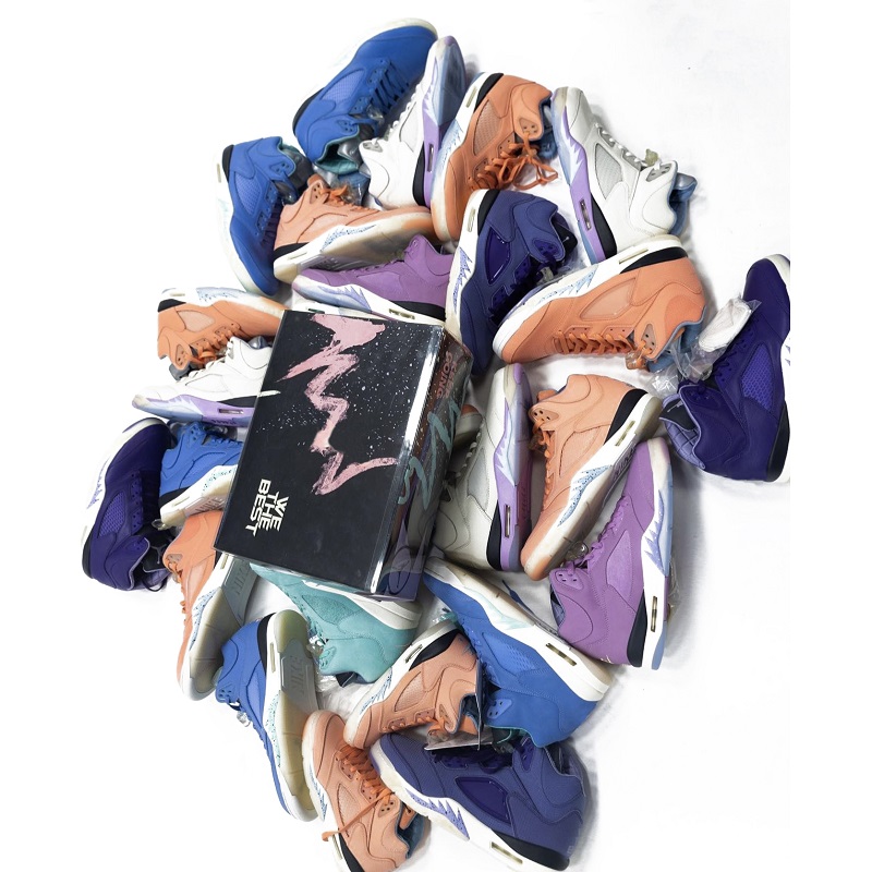 Jumpman 5 5s Mens Basketball Shoes DJ Khaled x We The Bests Sneaker Fashion Purple Orange Blue Sail Mens Outdoor Trainers Sports Sneakers Shoe Size 40-47, Color#1
Jumpman 5 5s Mens Basketball Shoes DJ Khaled x We The Bests Sneaker Fashion Purple Orange Blue Sail Mens Outdoor Trainers Sports Sneakers Shoe Size 40-47, Color#1