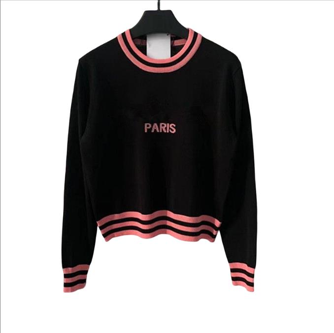 Womens Sweater Woman Designer Cardigan Knit Sweater Letter Print Round Neck Stripe Knitwear Shirt Long Sleeve Clothes Pullover Casual Top 20ss Fall Lady Plus Size, Brown
Womens Sweater Woman Designer Cardigan Knit Sweater Letter Print Round Neck Stripe Knitwear Shirt Long Sleeve Clothes Pullover Casual Top 20ss Fall Lady Plus Size, Brown
