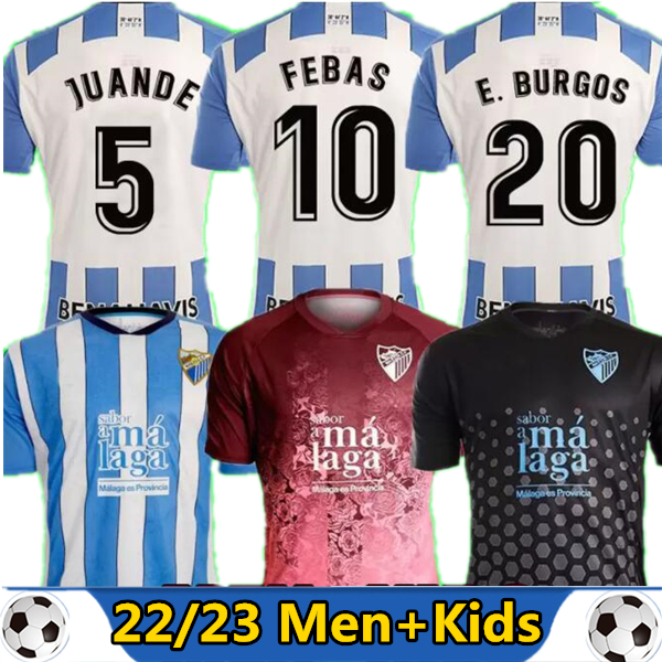 22 23 Malaga Soccer Jerseys 2023 2022 away JUANPI Luis Munoz Febas ADRIAN CF Football Shirt Burgos Casas Juankar camiseta de fUtbol Juande Febas Uniforms men kids kit, Black
22 23 Malaga Soccer Jerseys 2023 2022 away JUANPI Luis Munoz Febas ADRIAN CF Football Shirt Burgos Casas Juankar camiseta de fUtbol Juande Febas Uniforms men kids kit, Black