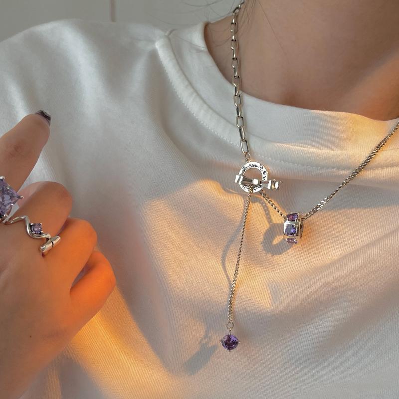 Chains Minimalist 925 Sterling Silver Geometric Necklace Retro Fashion Love Sweet Creative Hip Hop Jewelry For Girlfriend GiftsChains
Chains Minimalist 925 Sterling Silver Geometric Necklace Retro Fashion Love Sweet Creative Hip Hop Jewelry For Girlfriend GiftsChains