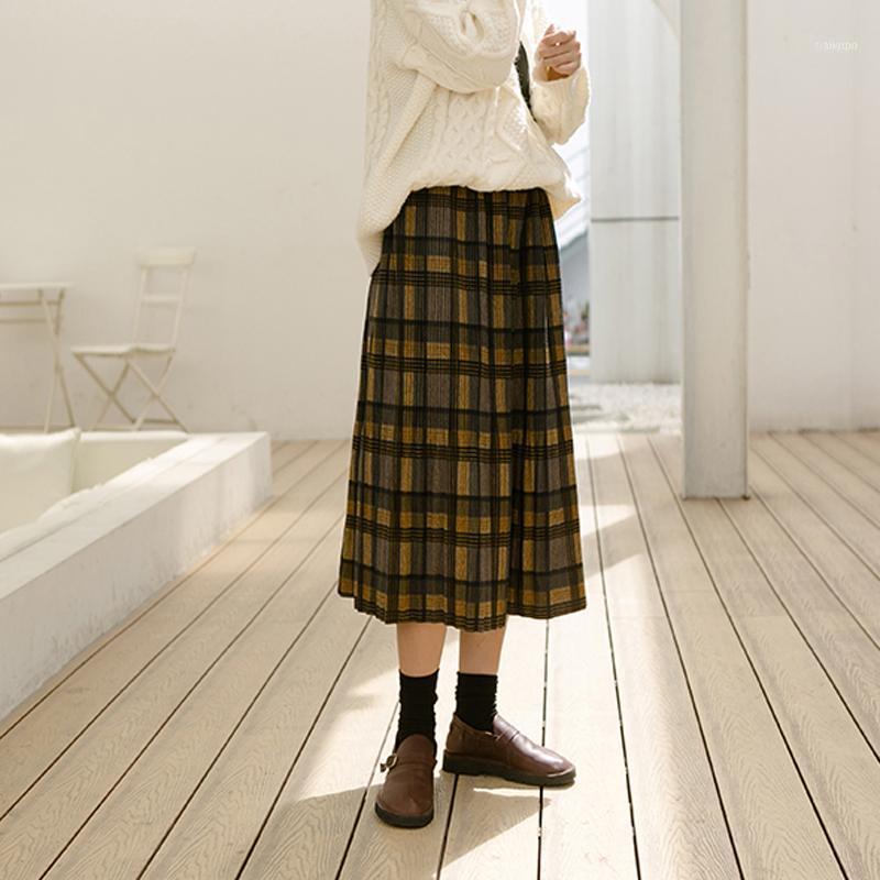 Skirts Vintage 2022 Women Thick Warm Autumn Winter Harajuku Plaid Retro Skirt Female Cute Japanese Girls Kawaii Calf-length1, Blue
Skirts Vintage 2022 Women Thick Warm Autumn Winter Harajuku Plaid Retro Skirt Female Cute Japanese Girls Kawaii Calf-length1, Blue