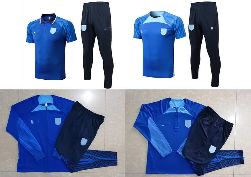 22-23 England Soccer Men's short sleeves Tracksuits LOGO embroidery Milan soccer Training clothing outdoor jogging shirt, No 3
22-23 England Soccer Men's short sleeves Tracksuits LOGO embroidery Milan soccer Training clothing outdoor jogging shirt, No 3