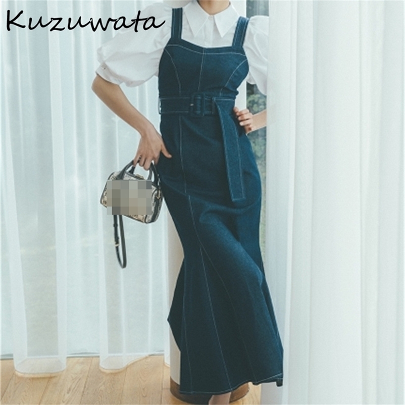 Kuzuwata Fashion Temperament Strap Dress Woman High Waist All match Maxi Dresses for Women High end Solid Color Vestidos 220614, Mocha
Kuzuwata Fashion Temperament Strap Dress Woman High Waist All match Maxi Dresses for Women High end Solid Color Vestidos 220614, Mocha