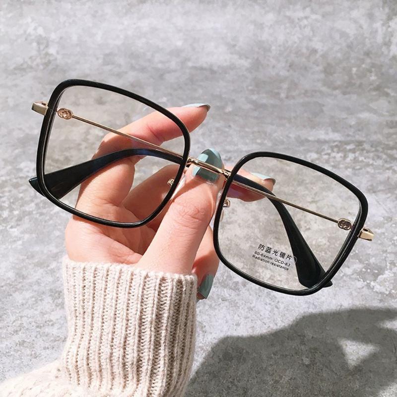 Sunglasses Men Women Anti-blue Light Glasses Frame Vintage Large Square Eyeglasses Blocking Metal Oversized Spectacles EyewearSunglasses
Sunglasses Men Women Anti-blue Light Glasses Frame Vintage Large Square Eyeglasses Blocking Metal Oversized Spectacles EyewearSunglasses