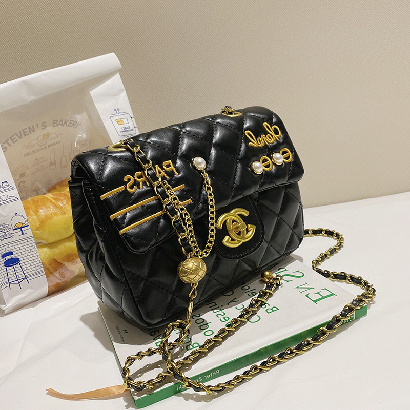 Women's Bag 2022 New Fashion Small Chain Square Single Shoulder Messenger Bags Shoulder Tote Handbags for Women Wholesale, Black
Women's Bag 2022 New Fashion Small Chain Square Single Shoulder Messenger Bags Shoulder Tote Handbags for Women Wholesale, Black