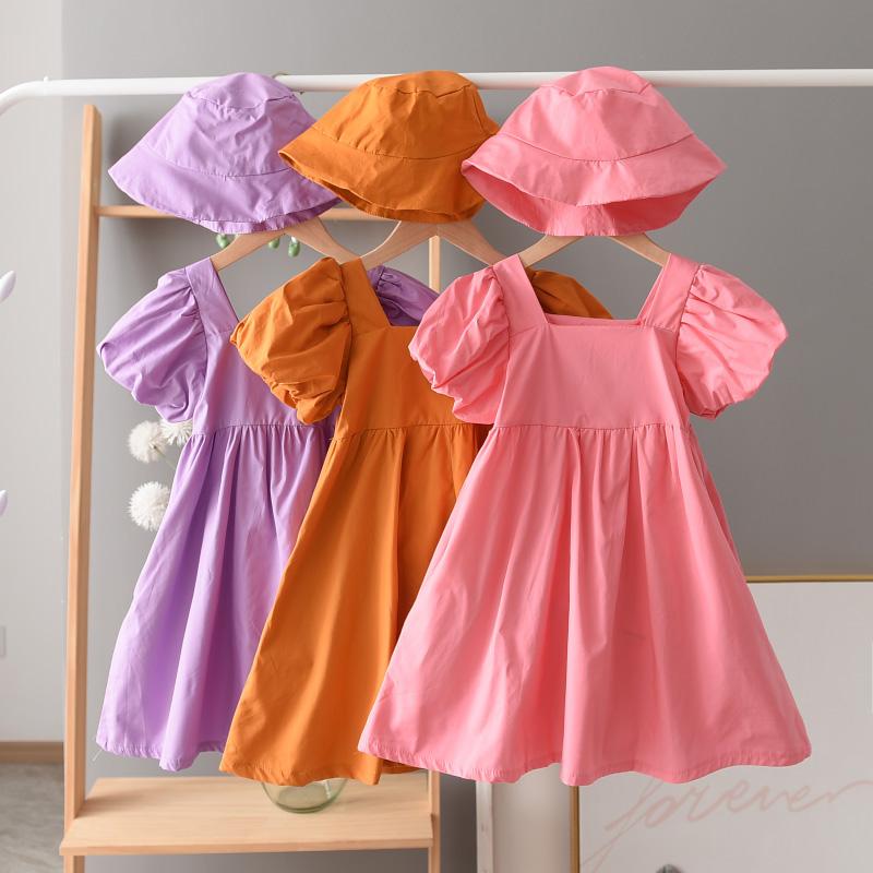 Girl's Dresses Summer For Girls Solid 2022 Fashion Kids Dress Teenage Costumes 6 8 10 12 14 Years 2022Girl's, Orange
Girl's Dresses Summer For Girls Solid 2022 Fashion Kids Dress Teenage Costumes 6 8 10 12 14 Years 2022Girl's, Orange