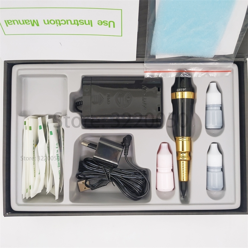 Profissional Taiwan Giant sun original tattoo machine Permanet Makeup gun Kit for Eyebrow Eyeliner Lip G8650 G9410 rotary 220609