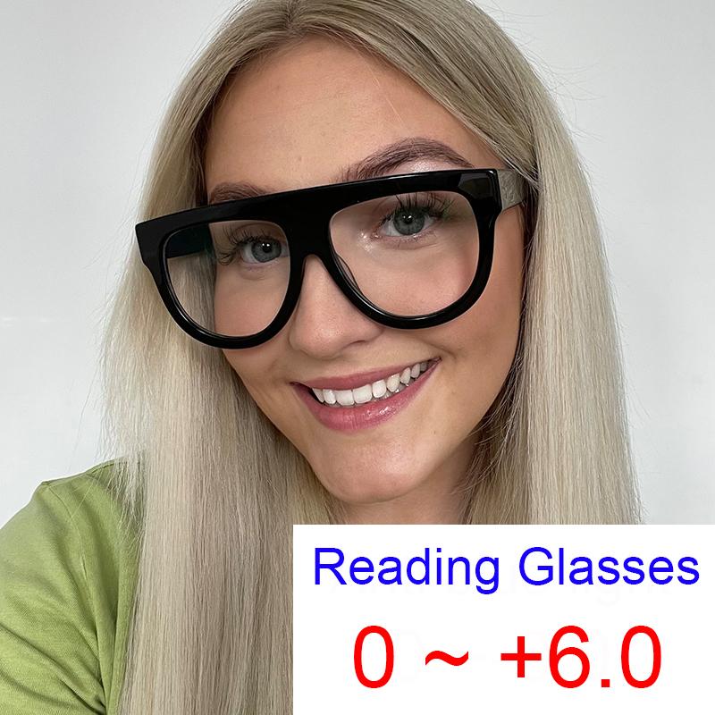 Sunglasses Retro Anti Blue Ray Reading Glasses Women Brand Designer Black Clear Computer Prescription Eyewear Presbyopia Eyeglasses PlusSung
Sunglasses Retro Anti Blue Ray Reading Glasses Women Brand Designer Black Clear Computer Prescription Eyewear Presbyopia Eyeglasses PlusSung