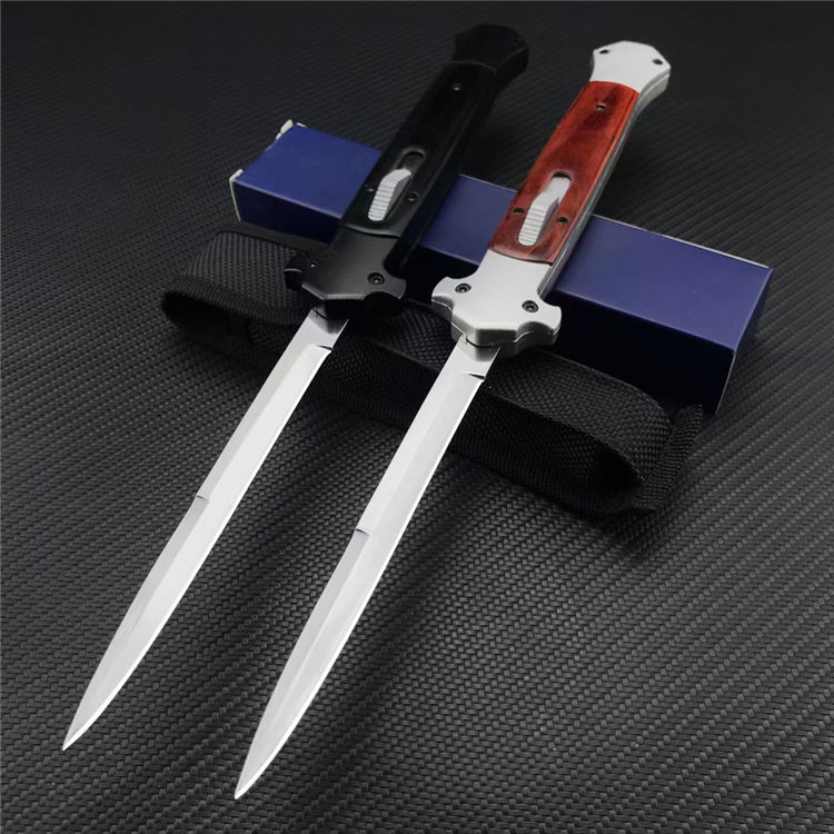 13 inch (33cm) automatic knife outdoors Camping Hiking Tactical Combat Hunting survival Knives
13 inch (33cm) automatic knife outdoors Camping Hiking Tactical Combat Hunting survival Knives