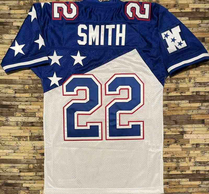 & Authentic Mitchell Cheap Stitched Ness Emmitt Smith 1995 Pro Bowl football Jerseys Mens Kids Throwback Jersey, Same as picture
& Authentic Mitchell Cheap Stitched Ness Emmitt Smith 1995 Pro Bowl football Jerseys Mens Kids Throwback Jersey, Same as picture