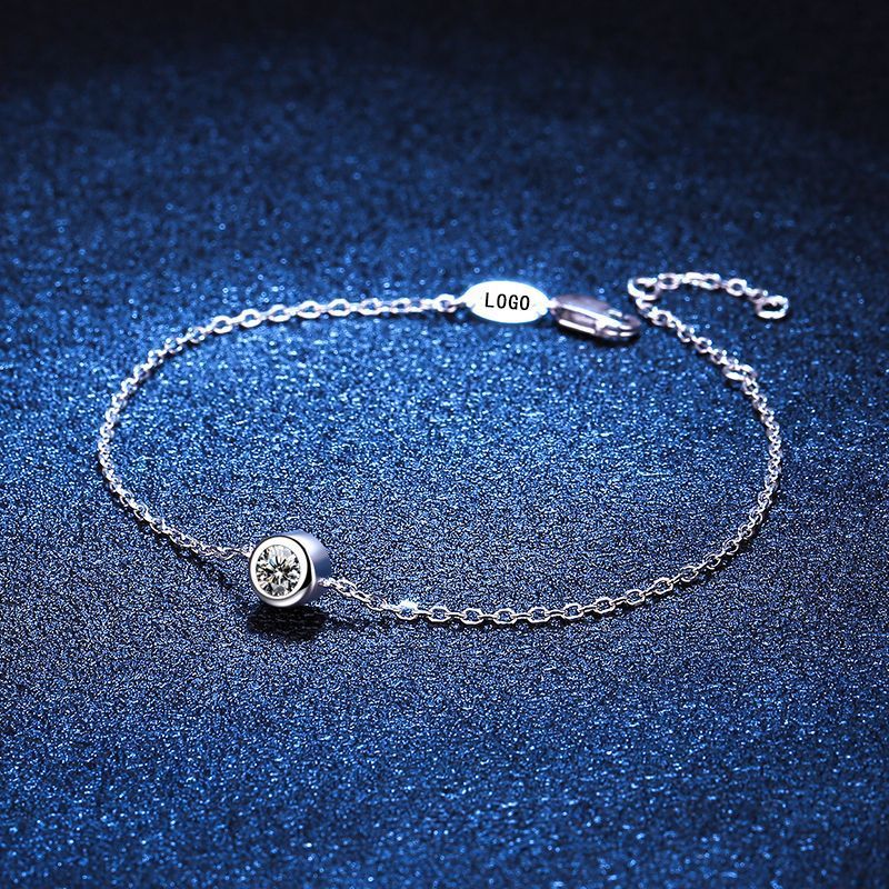 Bracelet S925 Sterling Silver Lucky Bubble Single Diamond Mo Mulberry Stone Bracelet Plated
Bracelet S925 Sterling Silver Lucky Bubble Single Diamond Mo Mulberry Stone Bracelet Plated