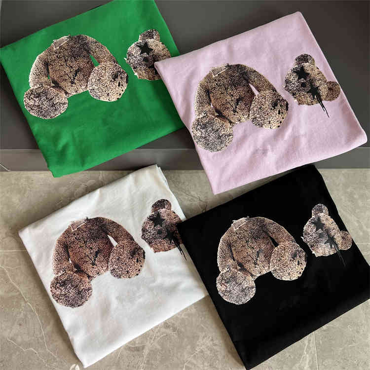 Trend Men T Shirt Plamangels 2022 Spring and Summer Color Star Eye Broken Head Bear Print Short Sleeve Round Neck shirts for Women, Black
Trend Men T Shirt Plamangels 2022 Spring and Summer Color Star Eye Broken Head Bear Print Short Sleeve Round Neck shirts for Women, Black