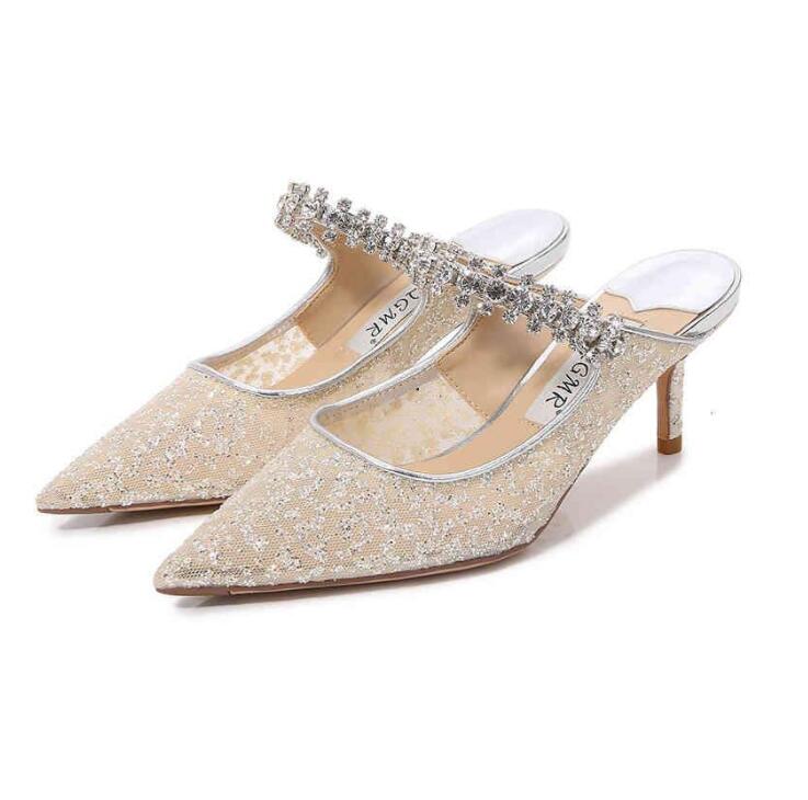 Dress Shoes spring summer crystal women shoes party lady high heel pointed toe mesh sandals mules pumps slipper
Dress Shoes spring summer crystal women shoes party lady high heel pointed toe mesh sandals mules pumps slipper