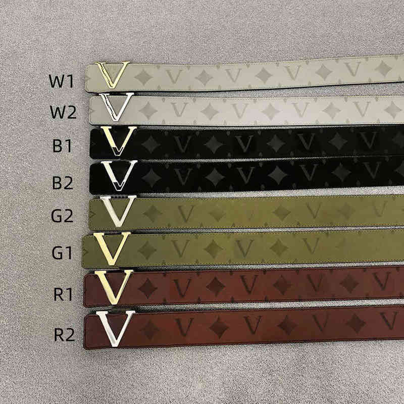New Designer Belt Mens Woman Classic Genuine Leather Belts Fashion 4 Styles of Belt Buckle 4.0 Cm Wide 8 Option High Quality, Multi
New Designer Belt Mens Woman Classic Genuine Leather Belts Fashion 4 Styles of Belt Buckle 4.0 Cm Wide 8 Option High Quality, Multi