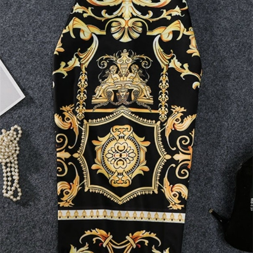 -Coming European Women Summer Print Pencil Skirt High Stretch Abstract Pattern Midi Slip Hip Female 220322, Black
-Coming European Women Summer Print Pencil Skirt High Stretch Abstract Pattern Midi Slip Hip Female 220322, Black