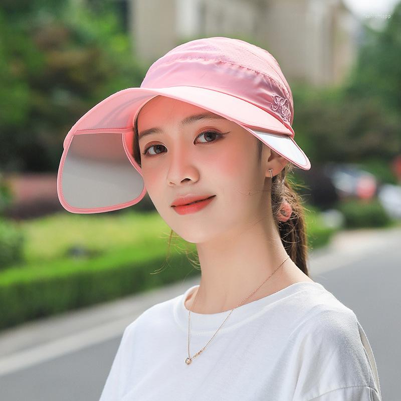 Wide Brim Hats Summer Sun Hat Retractable Visor Caps Female Scalable Empty Top Baseball Cap UV Protection Beach For WomenWide, Sky blue
Wide Brim Hats Summer Sun Hat Retractable Visor Caps Female Scalable Empty Top Baseball Cap UV Protection Beach For WomenWide, Sky blue
