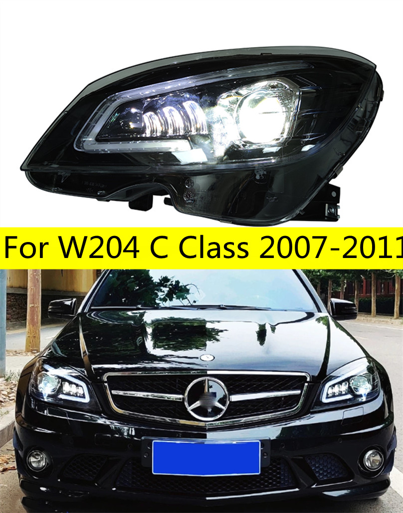 High Beam LED Headlight for W204 2007-2011Car Lights c200 c260 c300 LED Dynamic Turn Signal Running Headlights Angel Eye Lamp
High Beam LED Headlight for W204 2007-2011Car Lights c200 c260 c300 LED Dynamic Turn Signal Running Headlights Angel Eye Lamp