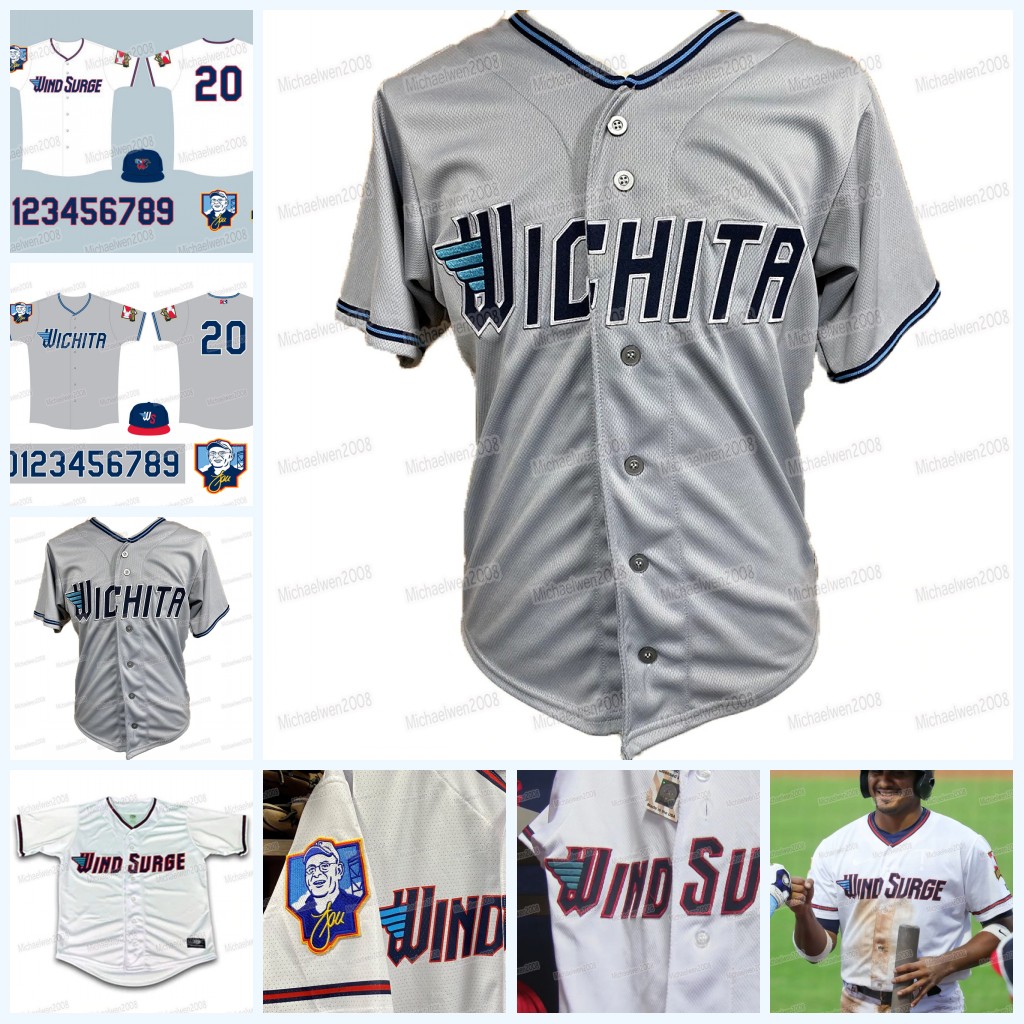 Wichita Wind Surge Jersey 100% Double Stitched Embroidery V high-quality Men Women Youth Custom Baseball Jerseys, Grey
Wichita Wind Surge Jersey 100% Double Stitched Embroidery V high-quality Men Women Youth Custom Baseball Jerseys, Grey