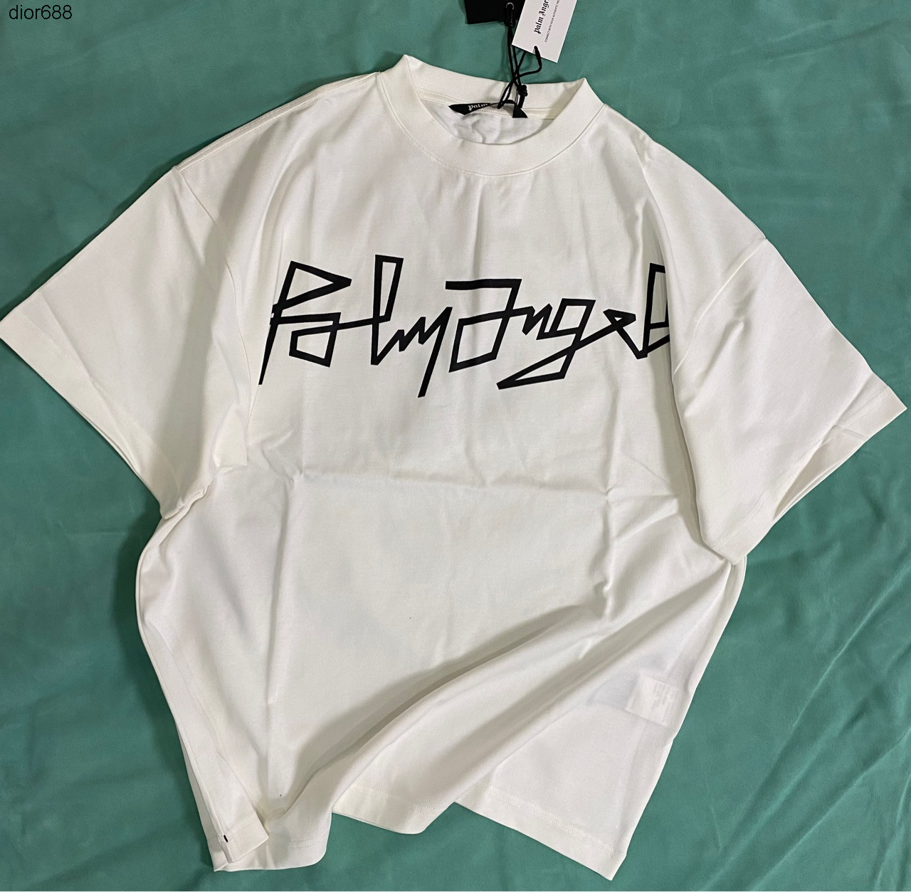2022 new high street Meichao Korean palm short sleeve palmangel T-shirt loose casual 300g, White
2022 new high street Meichao Korean palm short sleeve palmangel T-shirt loose casual 300g, White