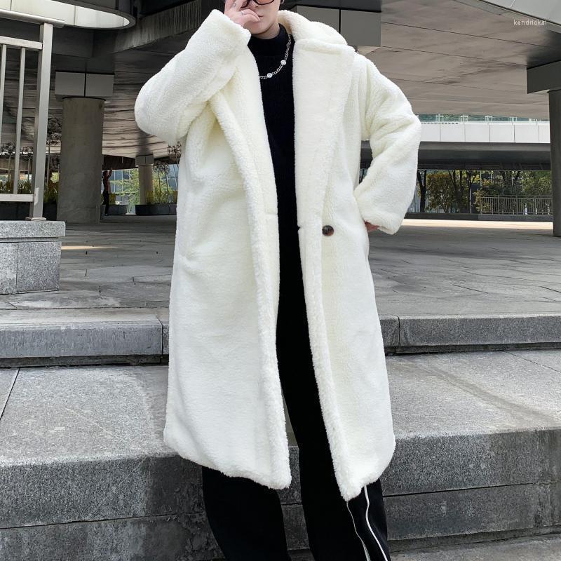 Men's Trench Coats Oversize Long Cloak Loose Plush Fluffy Jackets Lamb Wool Thickened Mens Winter Overcoats Velvet Kend22, White
Men's Trench Coats Oversize Long Cloak Loose Plush Fluffy Jackets Lamb Wool Thickened Mens Winter Overcoats Velvet Kend22, White