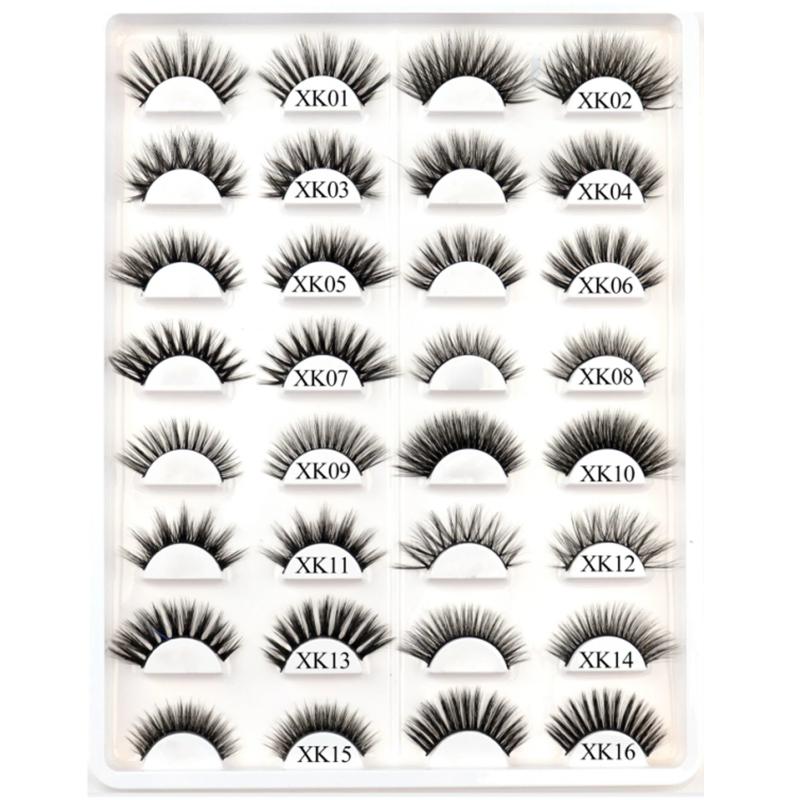 False Eyelashes 15-20mm Synthetic Silk Lashes Reusable Eyelash Natural Long Strip Wholesale Faux Mink Eye Lash CilsFalse
False Eyelashes 15-20mm Synthetic Silk Lashes Reusable Eyelash Natural Long Strip Wholesale Faux Mink Eye Lash CilsFalse