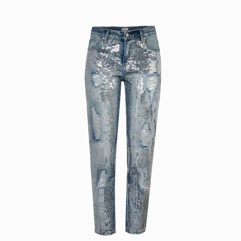 Women's Jeans Autumn Women Washed Blue Denim Mid Waist Ankle-Length Pants Ripped Hole Sequined Spring Straight Female Trousers C3067Women's, Sky blue
Women's Jeans Autumn Women Washed Blue Denim Mid Waist Ankle-Length Pants Ripped Hole Sequined Spring Straight Female Trousers C3067Women's, Sky blue