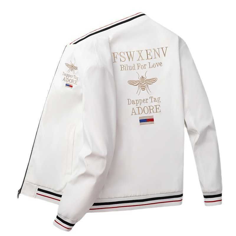 2022 spring and autumn new men's embroidered jacket Korean fashion trendy TB jacket men's jacket, White
2022 spring and autumn new men's embroidered jacket Korean fashion trendy TB jacket men's jacket, White