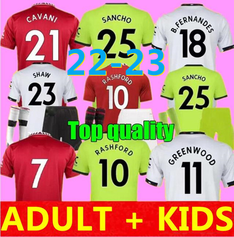 22 23 SANCHO Manchester soccer jerseys UNITED men utd FERNANDES McTominay Elanga VARANE FRED MAGUIRE RASHFORD Greenwood football shirt 2022 2023 men kids kit sets, 21/22
22 23 SANCHO Manchester soccer jerseys UNITED men utd FERNANDES McTominay Elanga VARANE FRED MAGUIRE RASHFORD Greenwood football shirt 2022 2023 men kids kit sets, 21/22