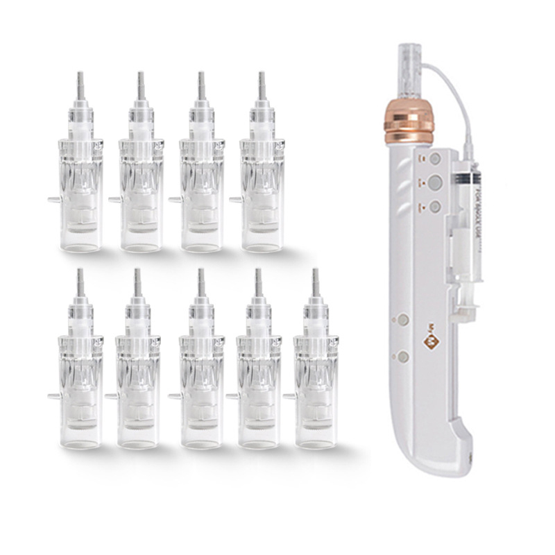 Microneedle Cartridges needles With Syringe Tube 9 12 36 pin For Mini Hydra Gun Mesotherapy Injector Auto Microneedle Pen
Microneedle Cartridges needles With Syringe Tube 9 12 36 pin For Mini Hydra Gun Mesotherapy Injector Auto Microneedle Pen
