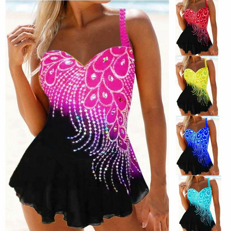 Women Swimsuit Swimwear Bathing Suit Tankini Bikini Monokini Swimming Suit Beachwear Plus Size 2022, Red
Women Swimsuit Swimwear Bathing Suit Tankini Bikini Monokini Swimming Suit Beachwear Plus Size 2022, Red