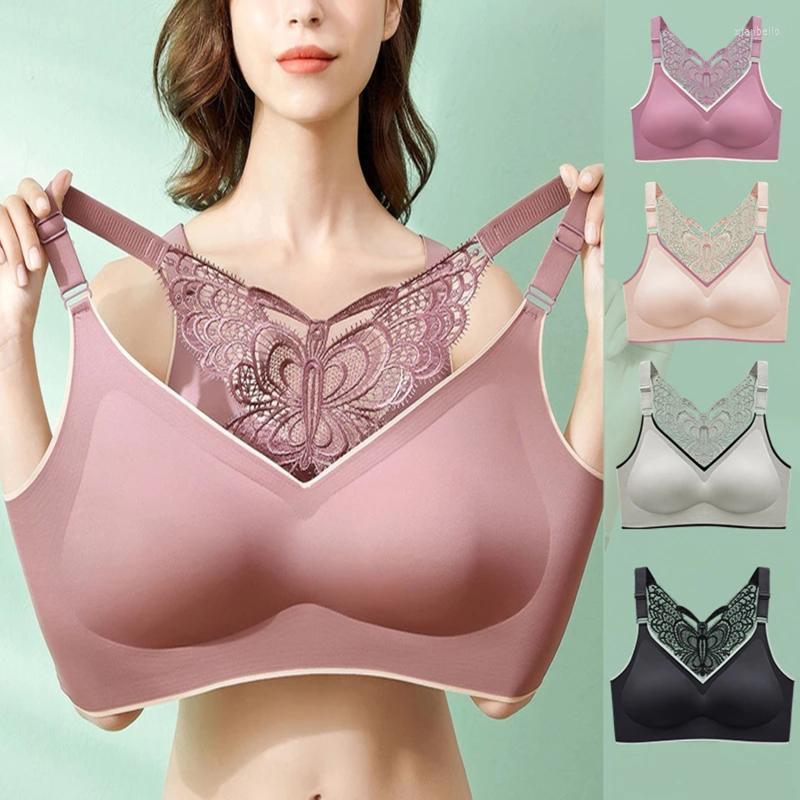 Bras Plus Size For Women 5XL Large Bralette Seamless Bra Beauty Back Butterfly Push Up Wireless Underwear, Black
Bras Plus Size For Women 5XL Large Bralette Seamless Bra Beauty Back Butterfly Push Up Wireless Underwear, Black