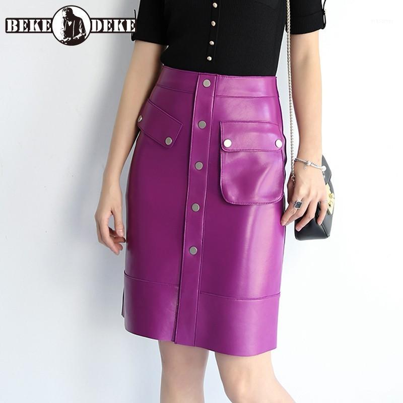 Skirts Fashion Roupas Women Genuine Leather Asymmetric Large Pocket Pencil Femme Slim Wrap Saia Midi Faldas Mujer Stylish Jupe, Black
Skirts Fashion Roupas Women Genuine Leather Asymmetric Large Pocket Pencil Femme Slim Wrap Saia Midi Faldas Mujer Stylish Jupe, Black