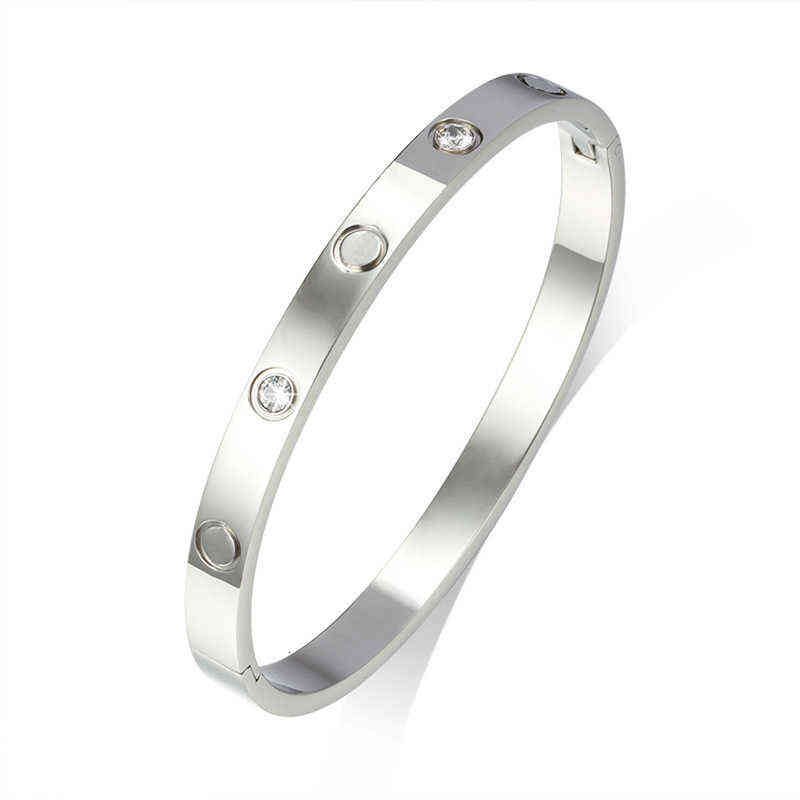 High quality Bangle stainless steel couple buckle bracelet fashion jewelry Valentine's day gift for men and women
High quality Bangle stainless steel couple buckle bracelet fashion jewelry Valentine's day gift for men and women