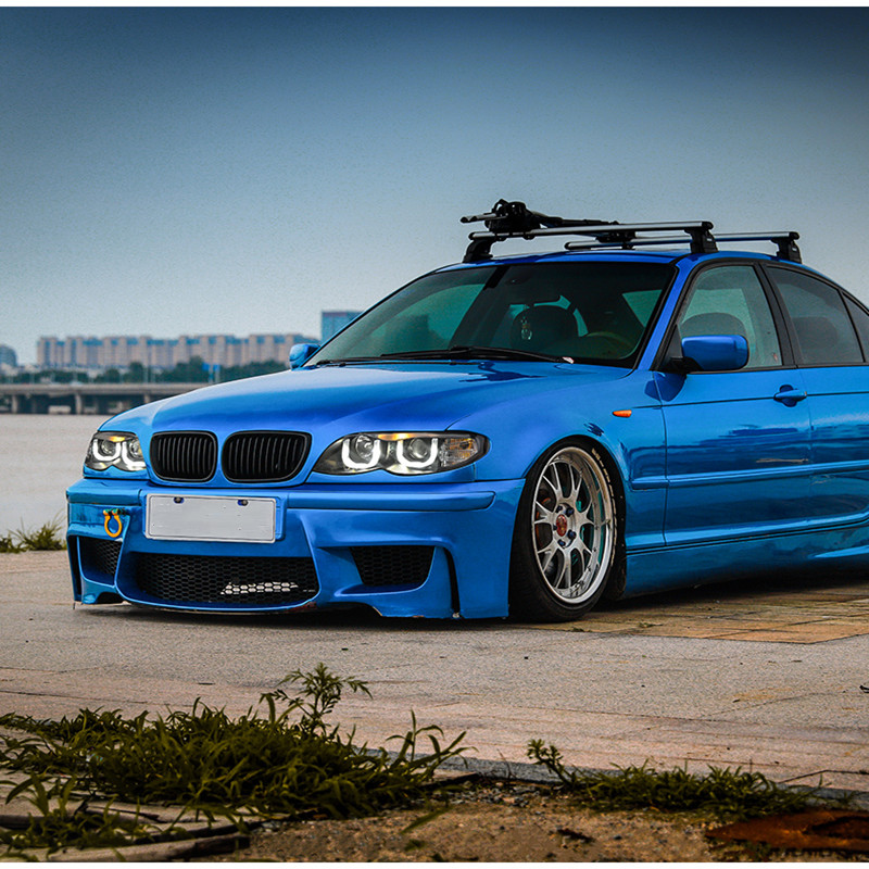 Car LED Head Lights For BMW E46 LED Headlight 2002-2006 Headlights 320i 318i 325i Turn Signal Daytime Running Light