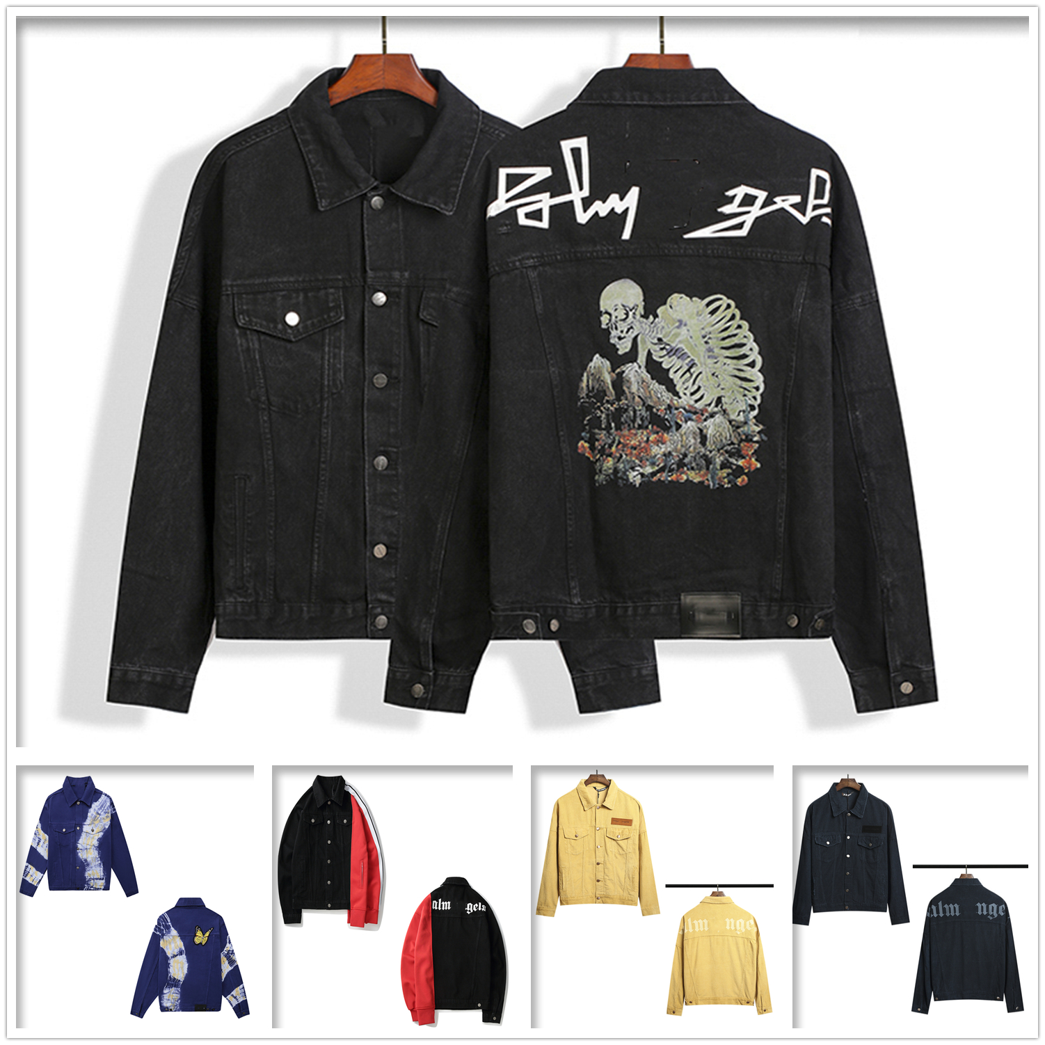 Men angel Denim jacket women jacket high quality Sweatshirt fleece decapitated bear hip hop street shark loose embroidery Jacke letter print A03, Button
Men angel Denim jacket women jacket high quality Sweatshirt fleece decapitated bear hip hop street shark loose embroidery Jacke letter print A03, Button