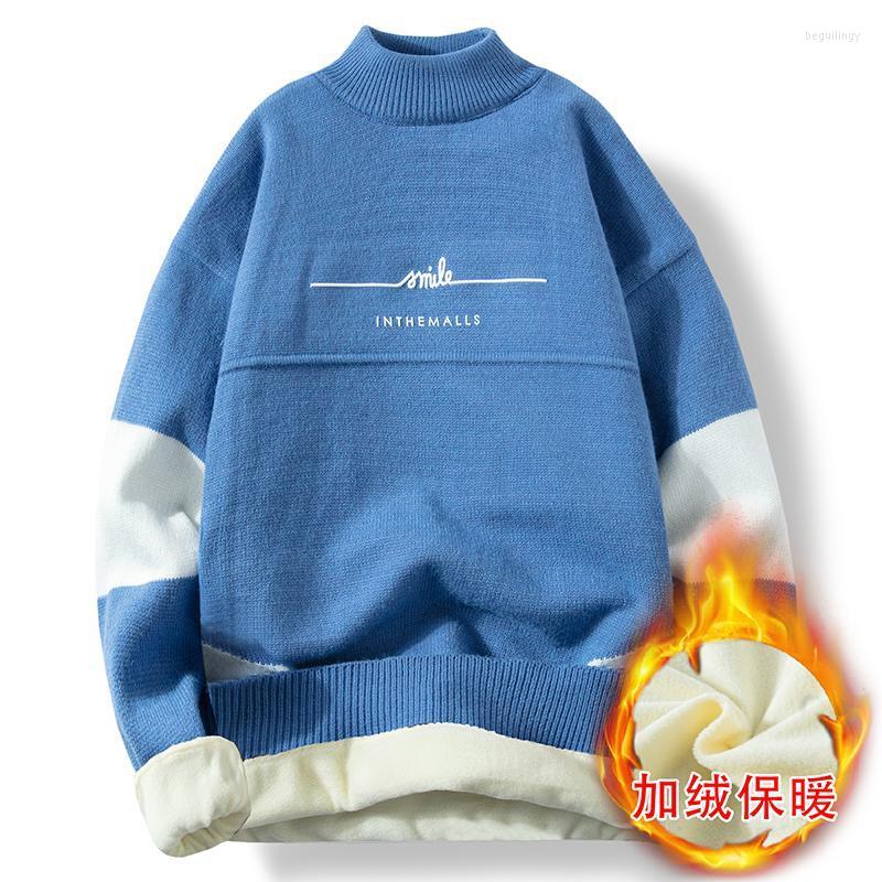 Men's Sweaters Half Turtleneck Sweater Trend Fleece And Thick Knit Coat Autumn/winter Loose Fashion High Quality Begu22, Black
Men's Sweaters Half Turtleneck Sweater Trend Fleece And Thick Knit Coat Autumn/winter Loose Fashion High Quality Begu22, Black